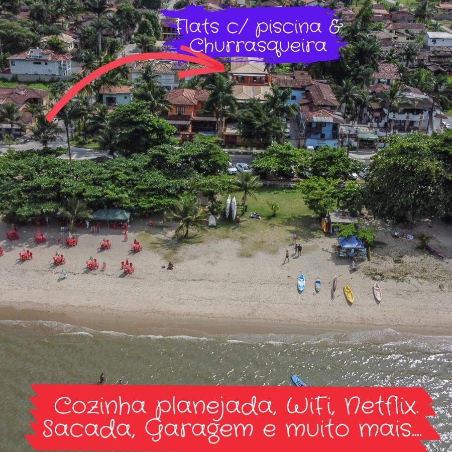 Mamangua - Apto C/ Piscina, 50Mts Da Praia, Cozinha, Churrasqueira, Ar Con, Wifi, Netflix, Garagem باراتي المظهر الخارجي الصورة